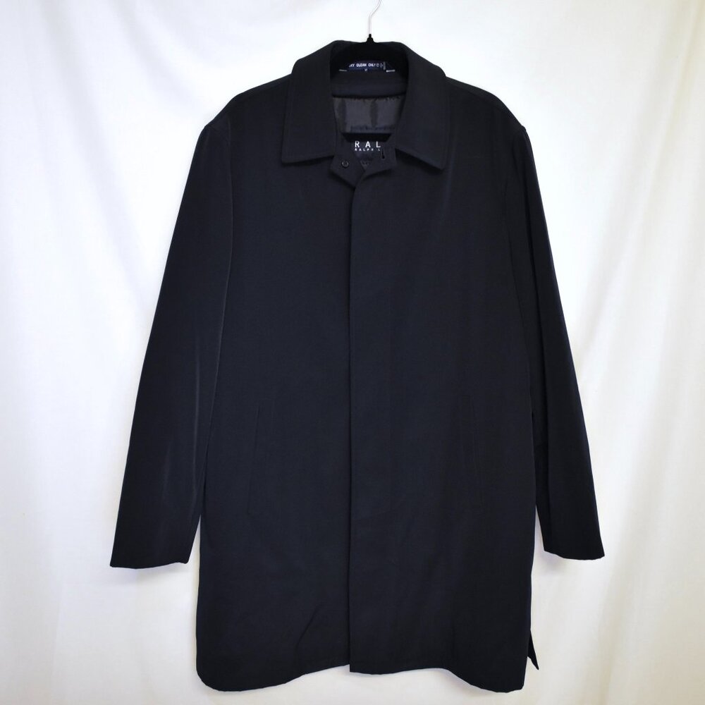 Ralph by Ralph Lauren men's black trench coat